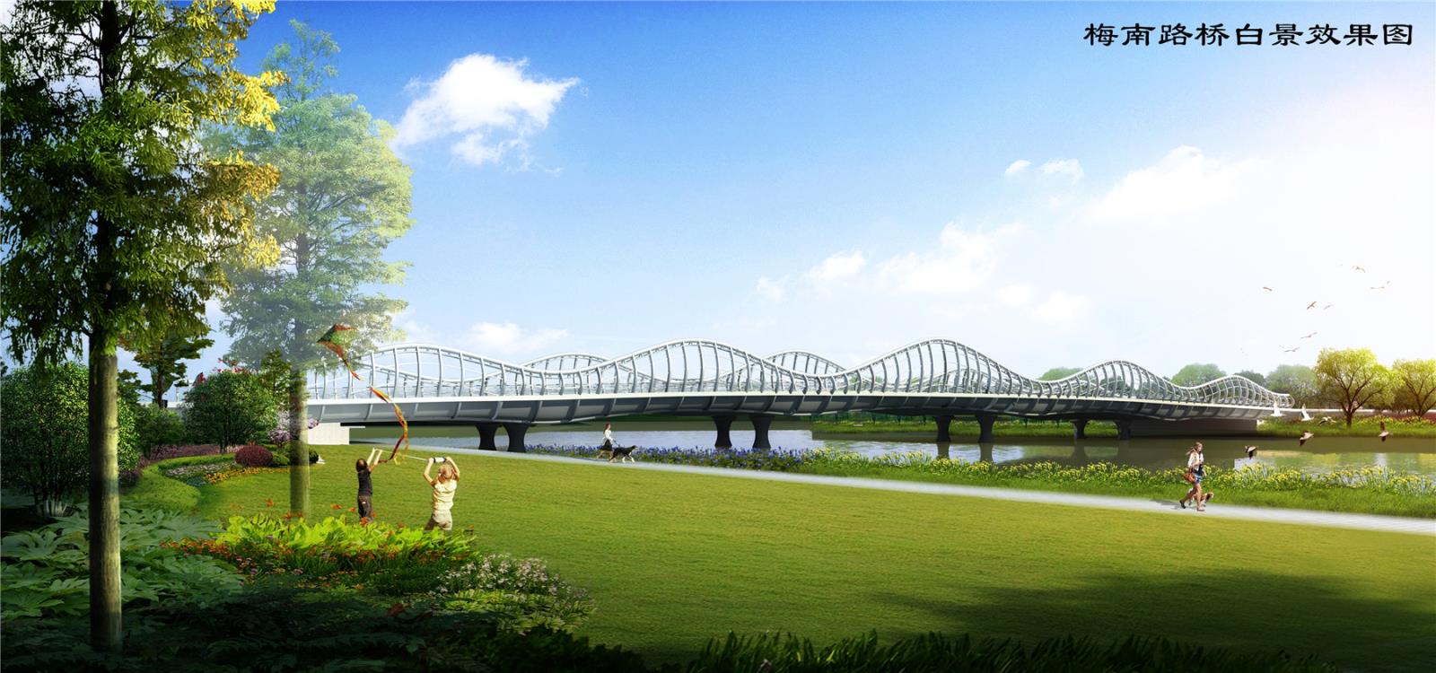 镜湖新区梅南路西延工程（环城西路-31省道段）